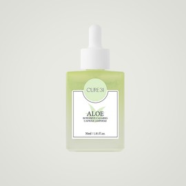 Cure 31 Aloe Intensive Calming Capsule Ampoule 30ml Soothing Moisturizing Cooling / 큐어31 알로에 인텐시브 카밍 캡슐앰플 30ml 진정 수분 보습 쿨링