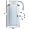 Home Essentials & Beyond Fridge Pitcher Set of 2 -