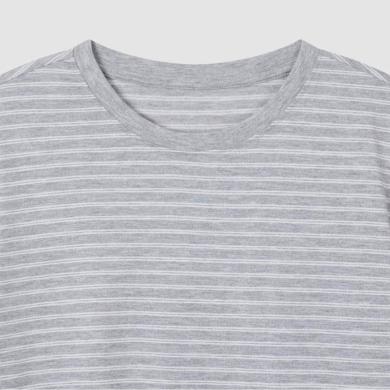 JAJU [JAJU] Men's Soft 5-part Lounge Set_Dark Grey