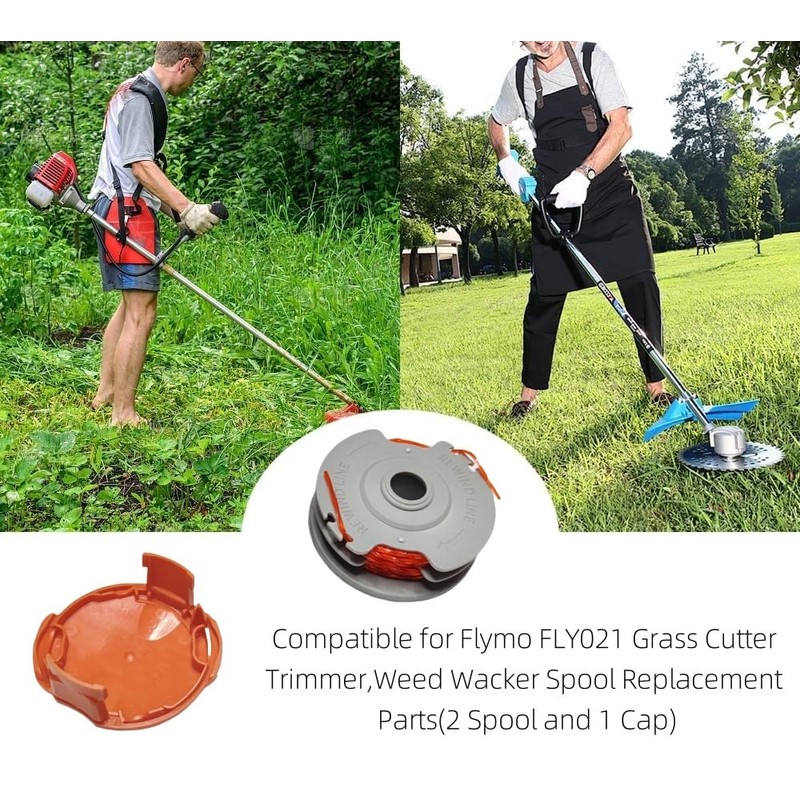 XINTONG Strimmer Spool Line, Strimmer Line,Spool Caps,Trimmer Spool Cover Caps,Compatible