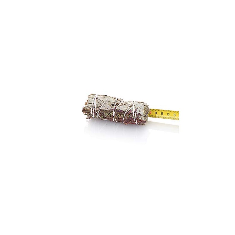 NKlaus 1x Weißer Salbei + Lavendel 10cm 4" Smudge Sticks