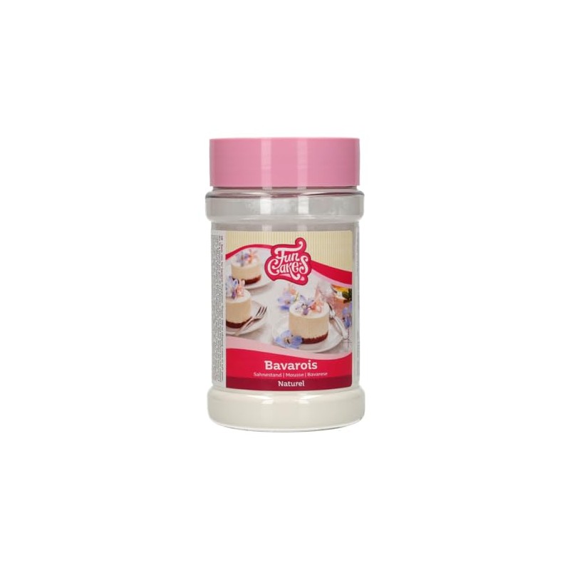 FunCakes Mix per Bavarese Naturale: Deliziosa crema, Perfetto dessert, Un