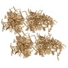 500Pcs Hollow Rivet Brass Decorative Through Hole Excellent Corrosion Resistance