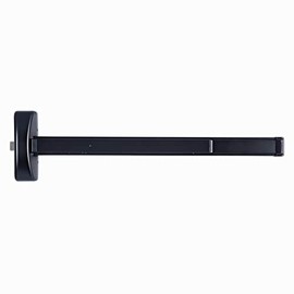 BRINKS Commercial - Commercial Door Exit Device, Matte Black Finish - Meets ANSI Grade 1 Standards, is UL 305 Compliant, and is ADA Compliant
