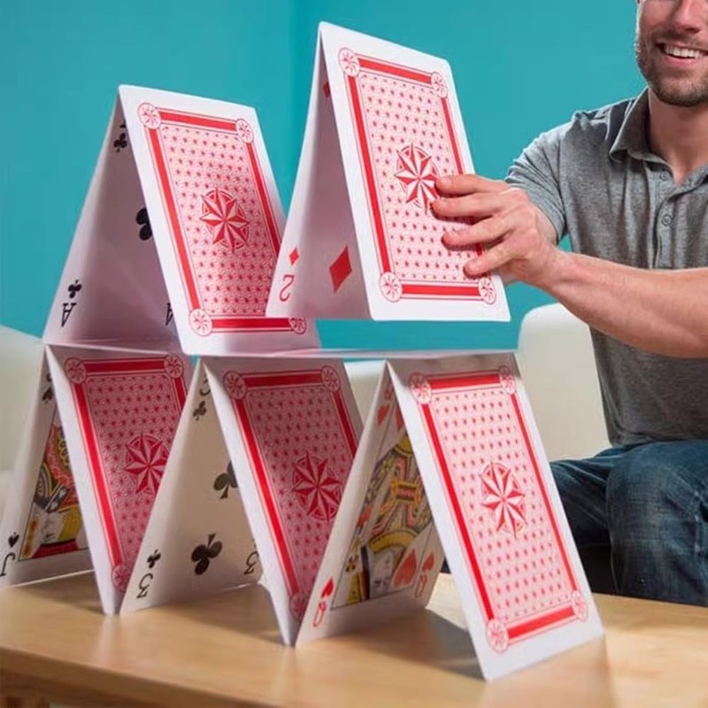 DKAOVH Jumbo Playing Cards, Oversized Playing Cards, giant playing cards,