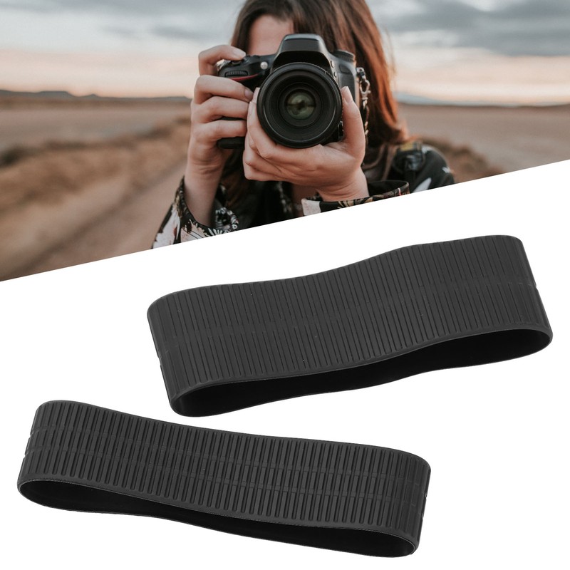 Lens Zoom Focus Grip Antislip Precise Fit Rubber Lens Ring