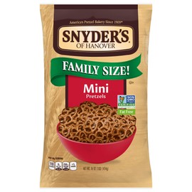 Snyder's Mini Pretzels 16oz (Bag of 4)