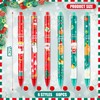 KAHEIGN 60Pcs Christmas Gel Ink Pens, 6 Styles Retractable Ballpoint