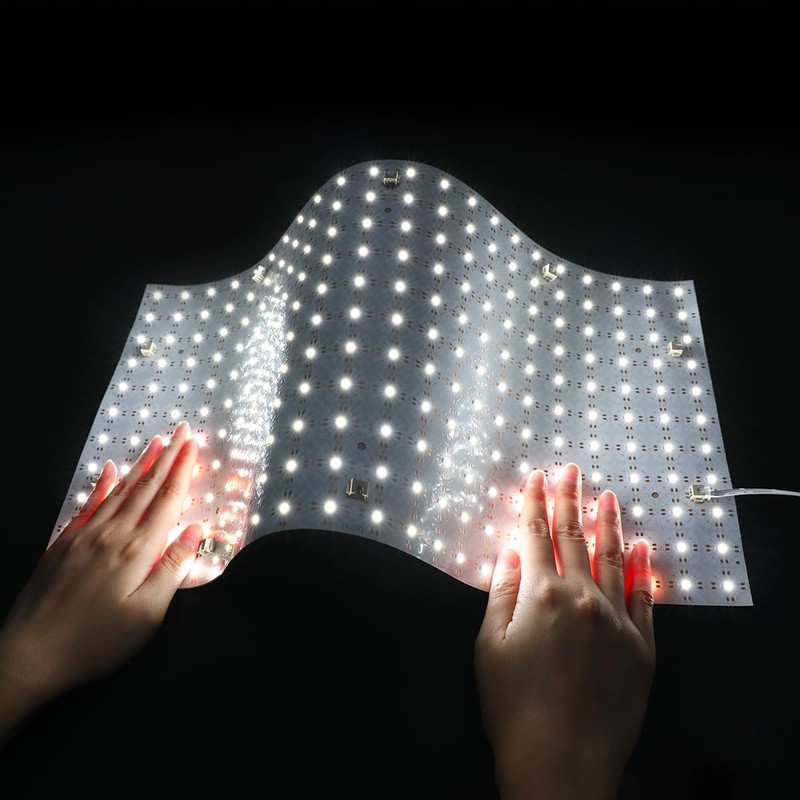 SuperlightingLED 1 Pc 6000K Daylight White LED Sheet for Backlighting,
