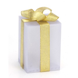 LED Gift Box Christmas Luminous 12.5 cm x 12.5 cm x 15 cm Christmas Decoration Decoration Christmas Illuminated Christmas Decoration Colour Changing Colourful