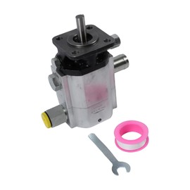 PumpShark 16 GPM 2 Stage Hydraulic Log Splitter Pump - 4000PSI 1/2 “NPT Outlet Hydraulic Pump for Wood Splitters | Direct Replacement Hydraulic Gear Motor