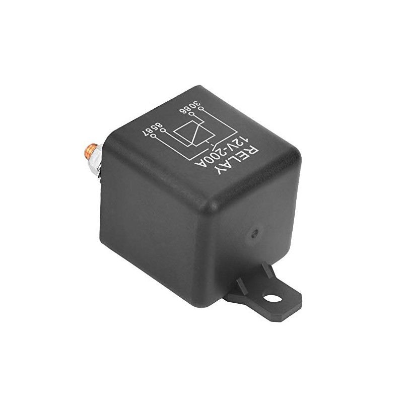 WM686 Car Start Relay, 12V 200A 4-Pin High Performance Relay,