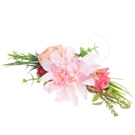 ULTECHNOVO Pet Flower Headband: Suitable for Dogs and Cats, Can be Worn as a Headdress and Corsage - Wedding Decor