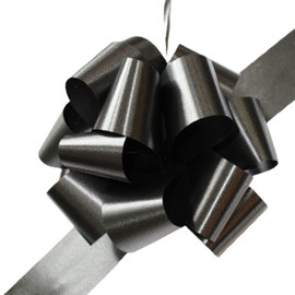 creative balloons Pull Bows For Gifts Wrapping Black Ribbon Bows Large Wrapping Bows Pom Pom Pull Bows Gift Bows Wreath Making Wedding Basket Flower Bouquets Pack of 2