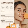Soleneva Kojic Acid Turmeric Soap mit Schaumnetz - Pigmentflecken Entferner