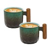 Gute Set of 2 Espresso Cups (Green)