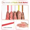 500 Pcs 3 Inch Plastic Steak Markers Colorful Plastic Meat