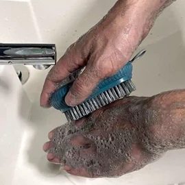 Sxmqhy Cepillo De Uñas Resistente - Limpieza De Manos Y Uñas Para
