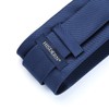 HISDERN Men's Wedding Ties and Pocket Square Tie Clip Set