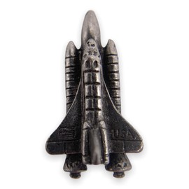 STOCKPINS Space Shuttle Lapel Pin – Cool Space Rocket Pin for NASA Fans and Physics Enthusiasts – Perfect for Backpacks, Hats, and Jackets – Made in USA