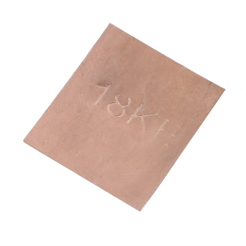 18K Rose Gold Solder Plate Jewelry Welding Soldering Plate Jewelry