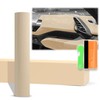 12"x60" (1FTx5FT) Velvet Stretchable Beige Vinyl Wrap Auto Car Sticker