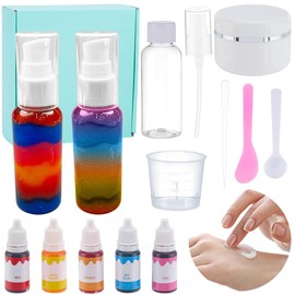 WEBEEDY 2 Set DIY Body Lotion Making kit for Adults Body Care Craft Kit Make Your Own Body Lotion Set with Complete Tool and Instruction for Beginner Fun Art Craft Project Kits Great Birthday Gift