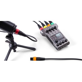 Zoom XLR-4C/CP XLR Mic Cables with Colour ID Rings