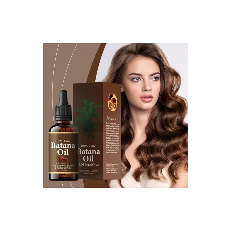 2pcs Aceite De Batana For El Crecimiento Del Cabello Con