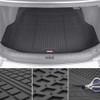 Motor Trend FlexTough Black Floor Mats for Cars & Cargo
