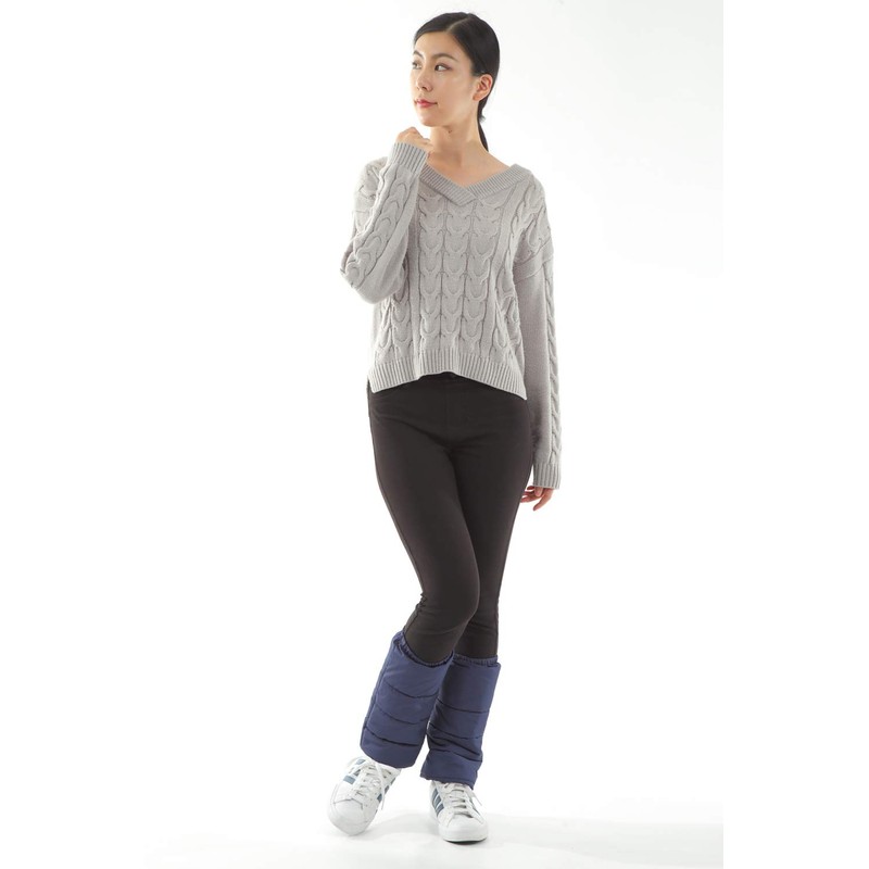 Liapom Women's Leg Warmer, Padding, Arm Warmer, Arm Cover, Washable,