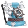 Antique Telephone Ornaments Retro Phone Shape Piggy Bank Home Resin