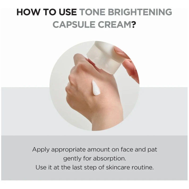 Skin1004 Madagascar Centella Tone Brightening Capsule Cream Momento De Aplicacin