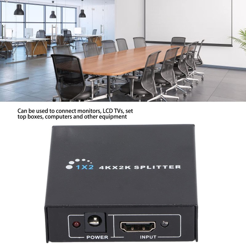 Bewinner HDMI Splitter 1 in 2 Out, 3840 x 2160