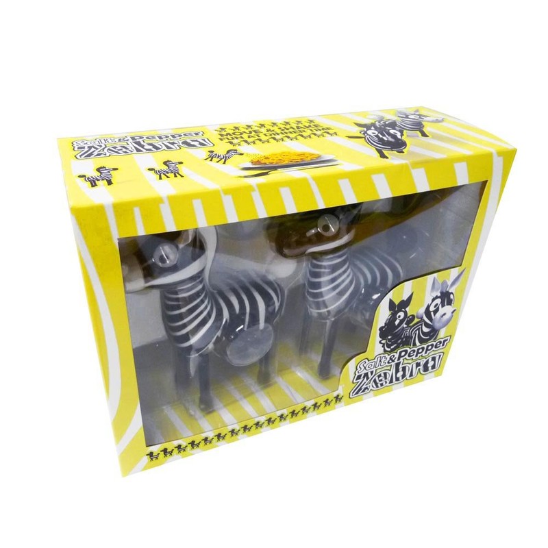 Globe Development ZEBRA Zebra Salt and Pepper Set GD-A0349