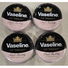 Vaselina Lip Therapy - ROSA BURBUJEANTE - 0,6 oz - Nuevo LOTE de 4