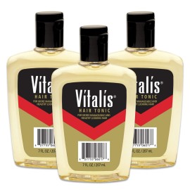 Vitalis Hair Tonic Conditioner 7 Fl Oz Pack of 3 for All Hair Types