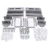 4 x 8 Galvanized Swivel Bunk Bracket Kit Compatible for