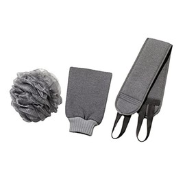 Guantes de Baño Exfoliantes para Hombres y Adultos, Pe, 1 Set