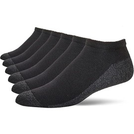 HOOBBII Men's Cushioned Ankle Socks Pack of 12