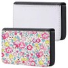 ZUYYON 2 Pcs Sublimation Blank Business Card Holder PU Leather