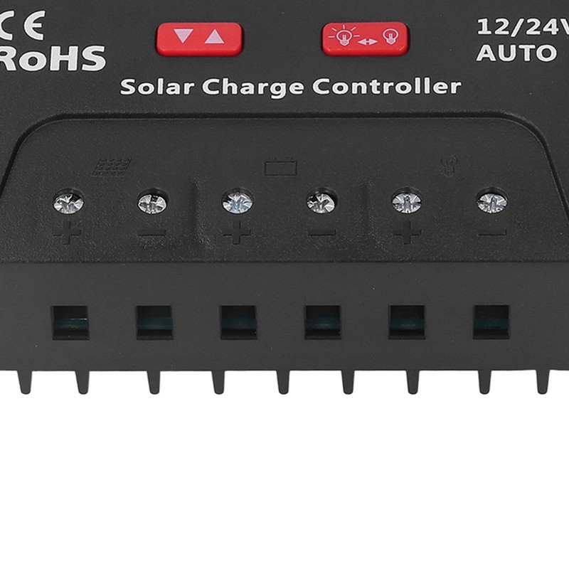 Solar Charge Controller PWM 60A Smart 12V 24V Automatic Identification