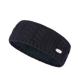 AnJuHoPa Cable Knit Headband Ear Muffs with Fleece Lining -