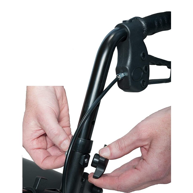 ROLLATOR 2 Plastic KNOB 2 Screw for ARMS hl420