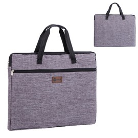 A3 Art Portfolio Case Art Portfolio Bag Artist Portfolio Carrying Case Artist Drawing Board Bag Art Carry Case Bag with Handle Art Work Painting Folder Bag Sketch Pad Bag Tote Bag Painting Storage Bag