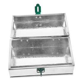 TEHAUX Lockable Iron Storage Box Durable Tool Storage Case for Home and Garage Versatile Document Organizer with Capacity Practical and Wear Resistant Tool Holder