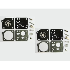 Carburetor Repair/Rebuild Kit Replaces ZAMA RB-211 for Echo Engine ZAMA AA-K56(Pack of 2)