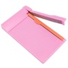Paper Cutter,Mini Portable Paper Trimmer Card ID Photo Cutting Knife