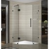 Matt Black Stainless Steel Wall-To-Glass Support Bar Support Arm for