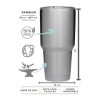 Total Supplier Termo Vaso Termico Acero Inoxidable Varios Colores